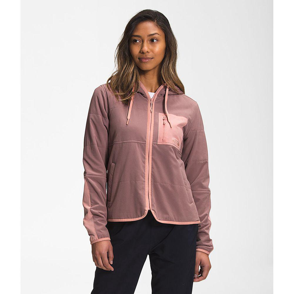 The North Face Mountain Hoodie Γυναικεια Φούτερ - Ανοιχτο Μωβ Ροζ (PNUE83974)